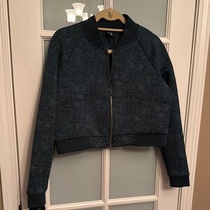 Balance Athletica Dark Green Bomber Jacket